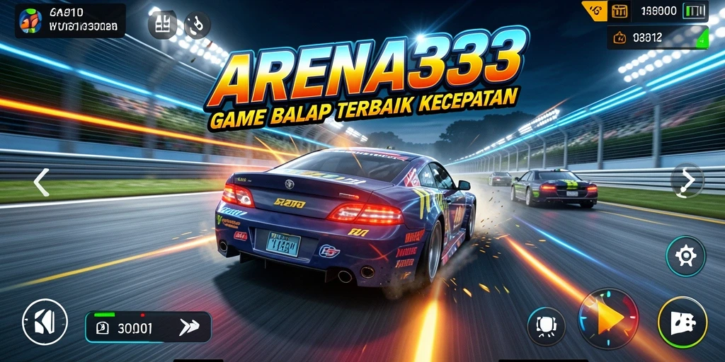 Gameplay balap yang seru dan kompetitif di ARENA333.