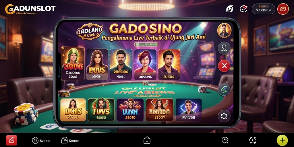 Tampilan gameplay GADUNSLOT yang mendebarkan dan interaktif.
