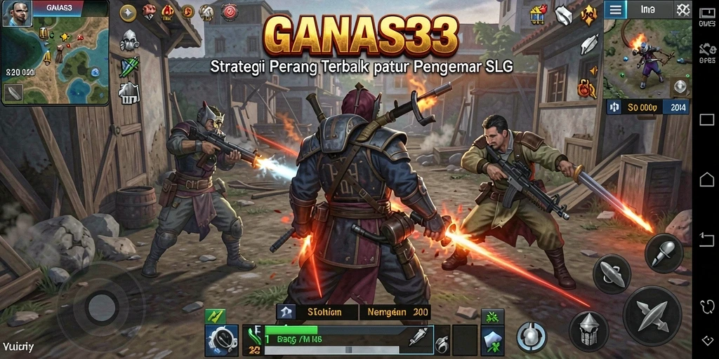 Tampilan luar biasa dari gameplay GANAS33 dalam genre SLG.
