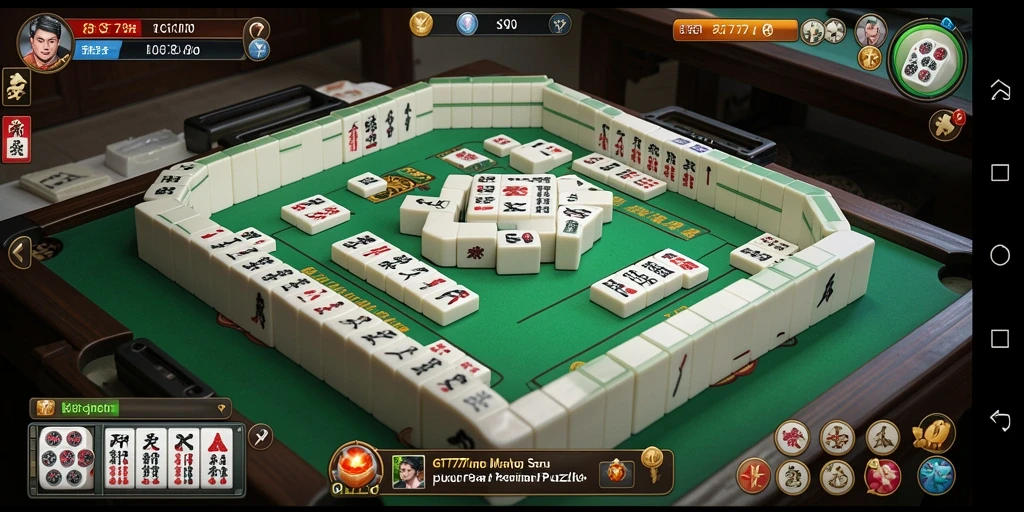 Gameplay GT777 Mahjong yang menarik dengan berbagai level menantang.
