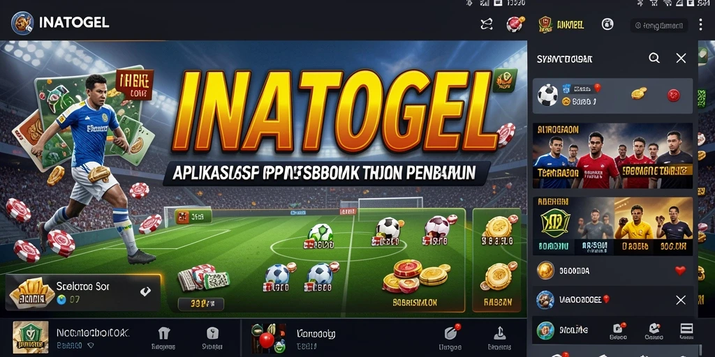 Screenshot INATOGEL menampilkan pengalaman taruhan yang seru dan interaktif.