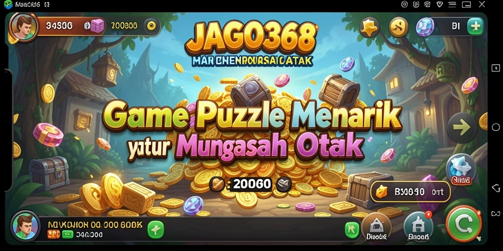 Gameplay menarik JAGO368 dengan berbagai puzzle menantang.