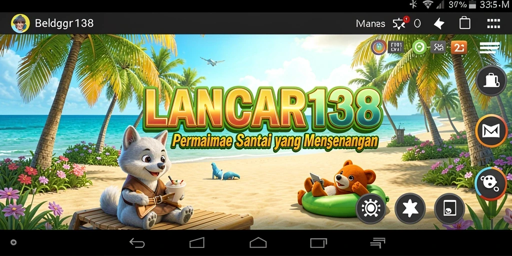 Tampilan gameplay santai LANCAR138 yang menarik