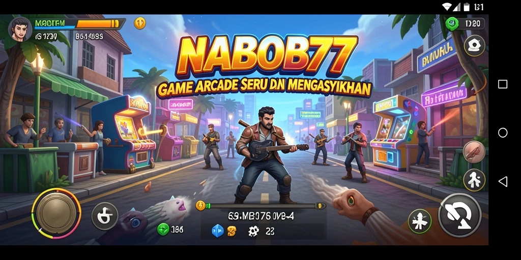 Tampilan gameplay seru dan menarik dari NABOB77.