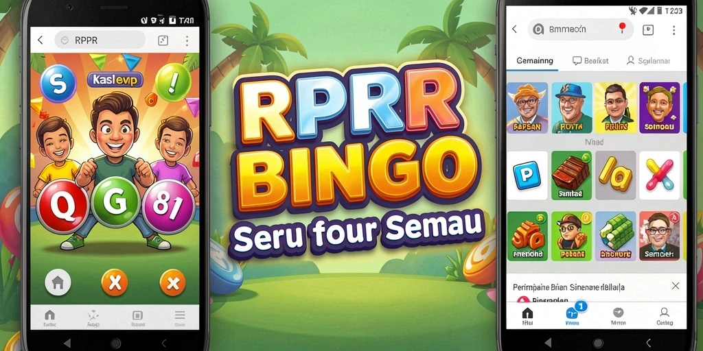 Gameplay seru Bingo RPRR yang menegangkan dan menghibur.