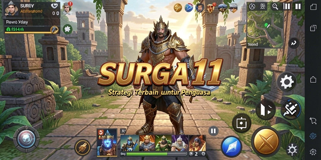 Tangkapan layar gameplay <strong>SURGA11</strong> yang menampilkan pertempuran mendebarkan.