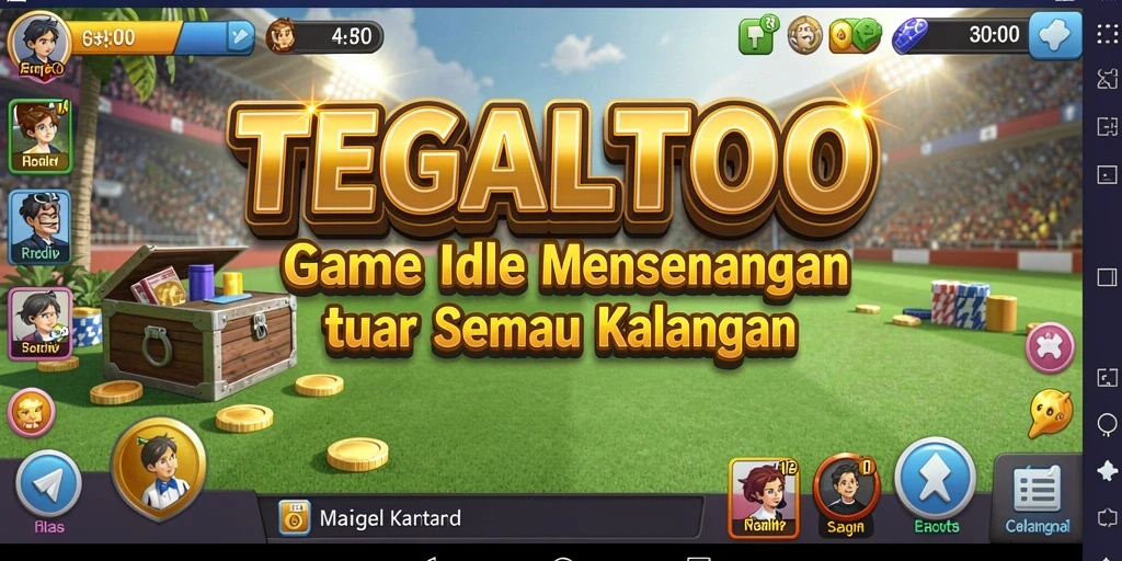 Tampilan gameplay menarik dari TEGALTOTO yang menampilkan pengalaman Idle.