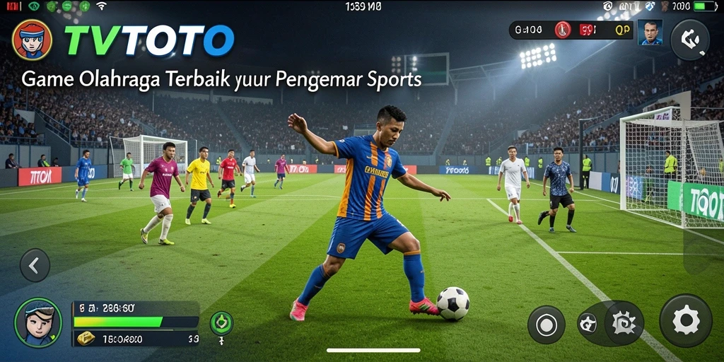 Tampilan gameplay mengesankan dari TVTOTO saat bertanding.