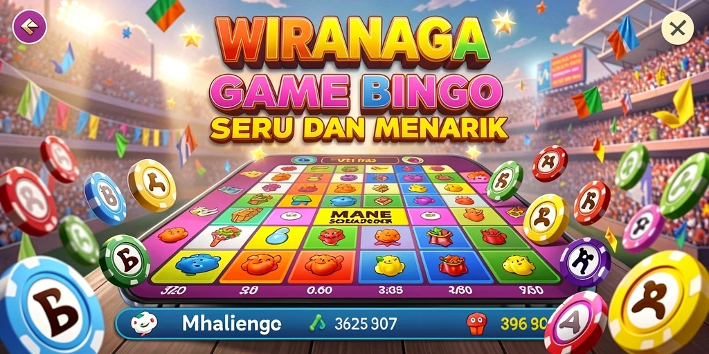 Tampilan gameplay seru dalam WIRANAGA dengan pemain aktif.